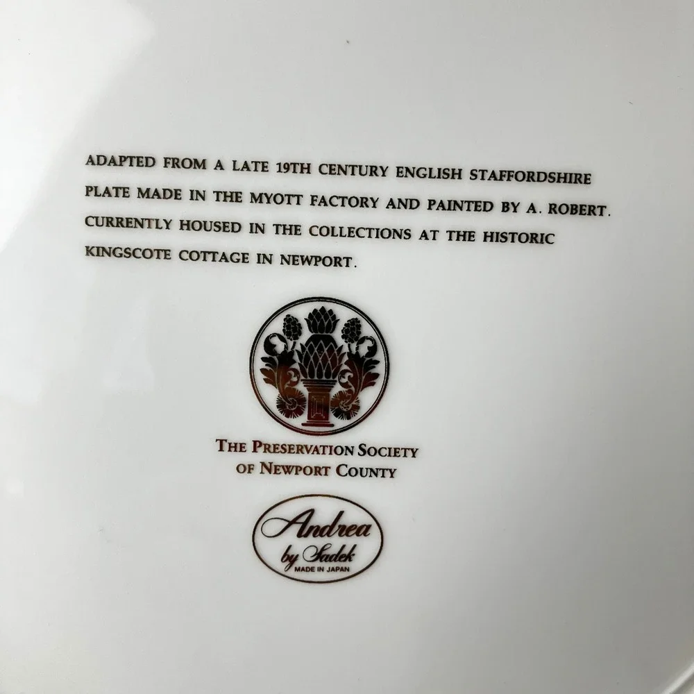 Andrea by Sadek Dinner Plates Newport Kingscote 10.5